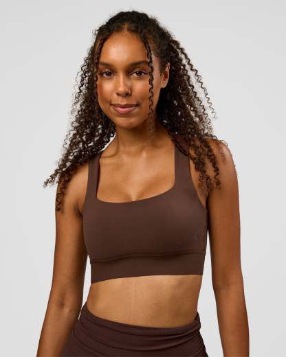 CF Train Hard Sports Bra - Hot Chocolate
