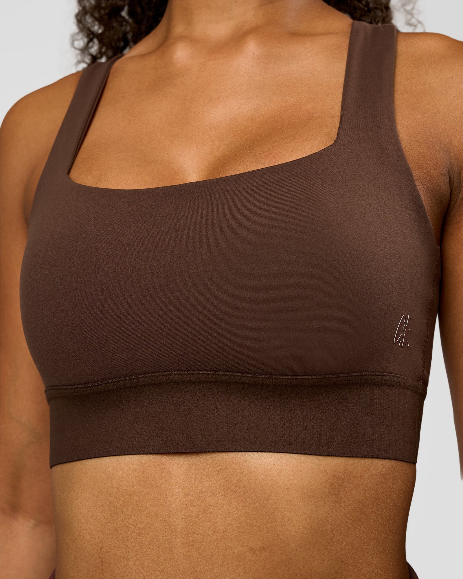 CF Train Hard Sports Bra - Hot Chocolate