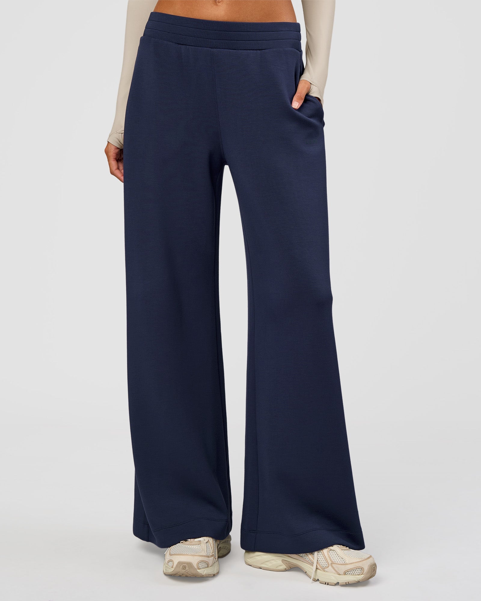 Elevate SoftTouch Wide Leg Pant - Future Navy