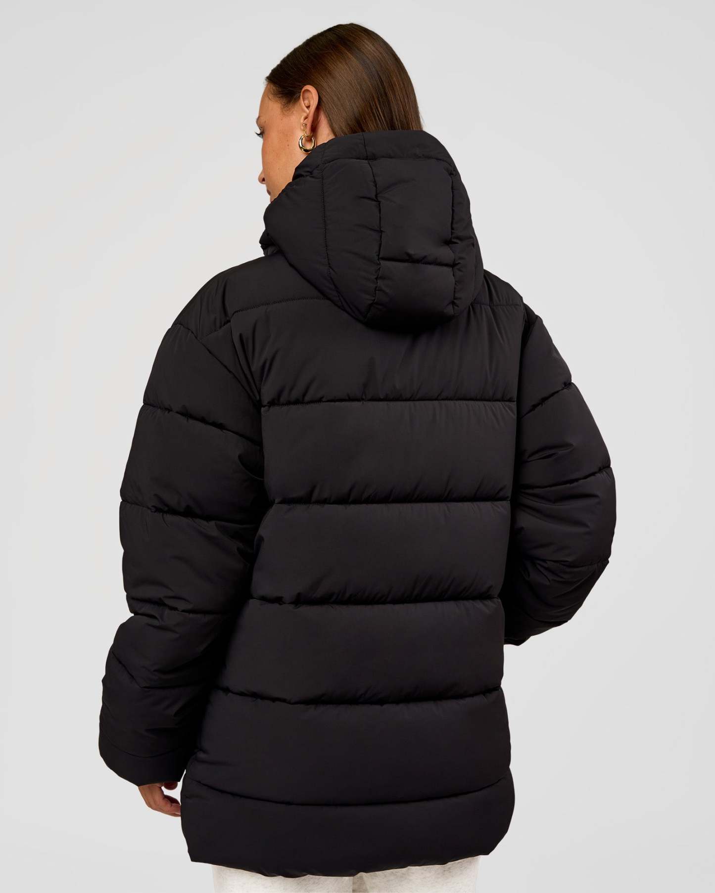 Go-To Puffer Mid Jacket - Black