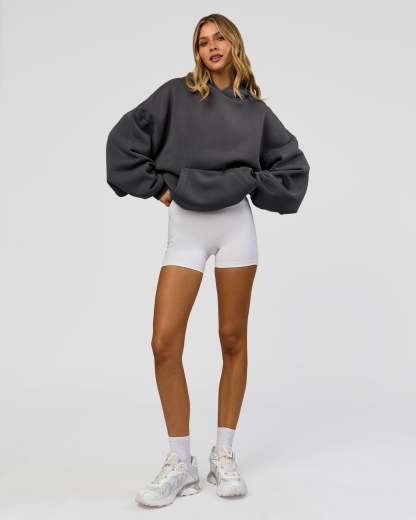 Memory In Motion Ultra Heavyweight Washed Hoodie - Dark Storm Washed