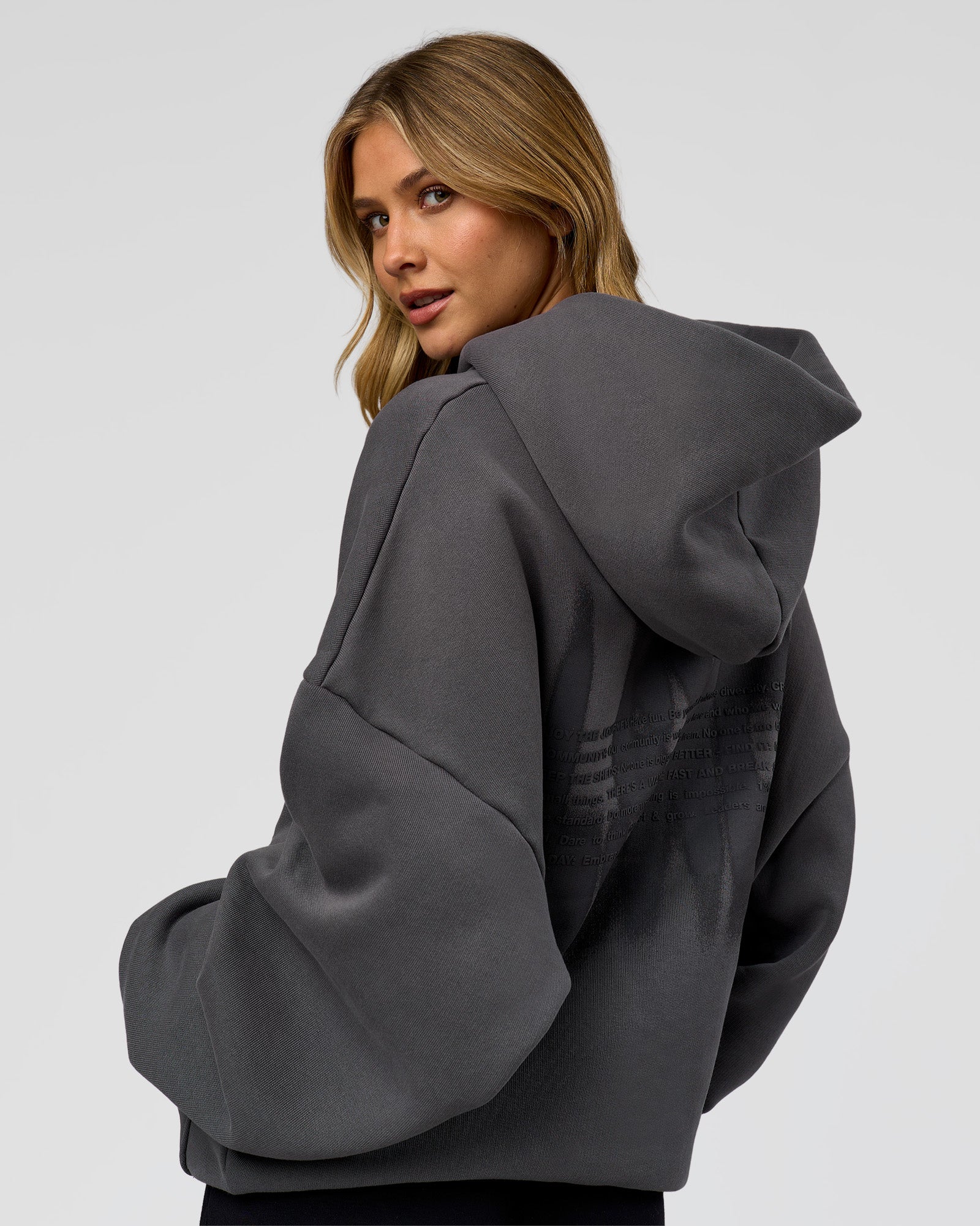 Memory In Motion Ultra Heavyweight Washed Hoodie - Dark Storm Washed