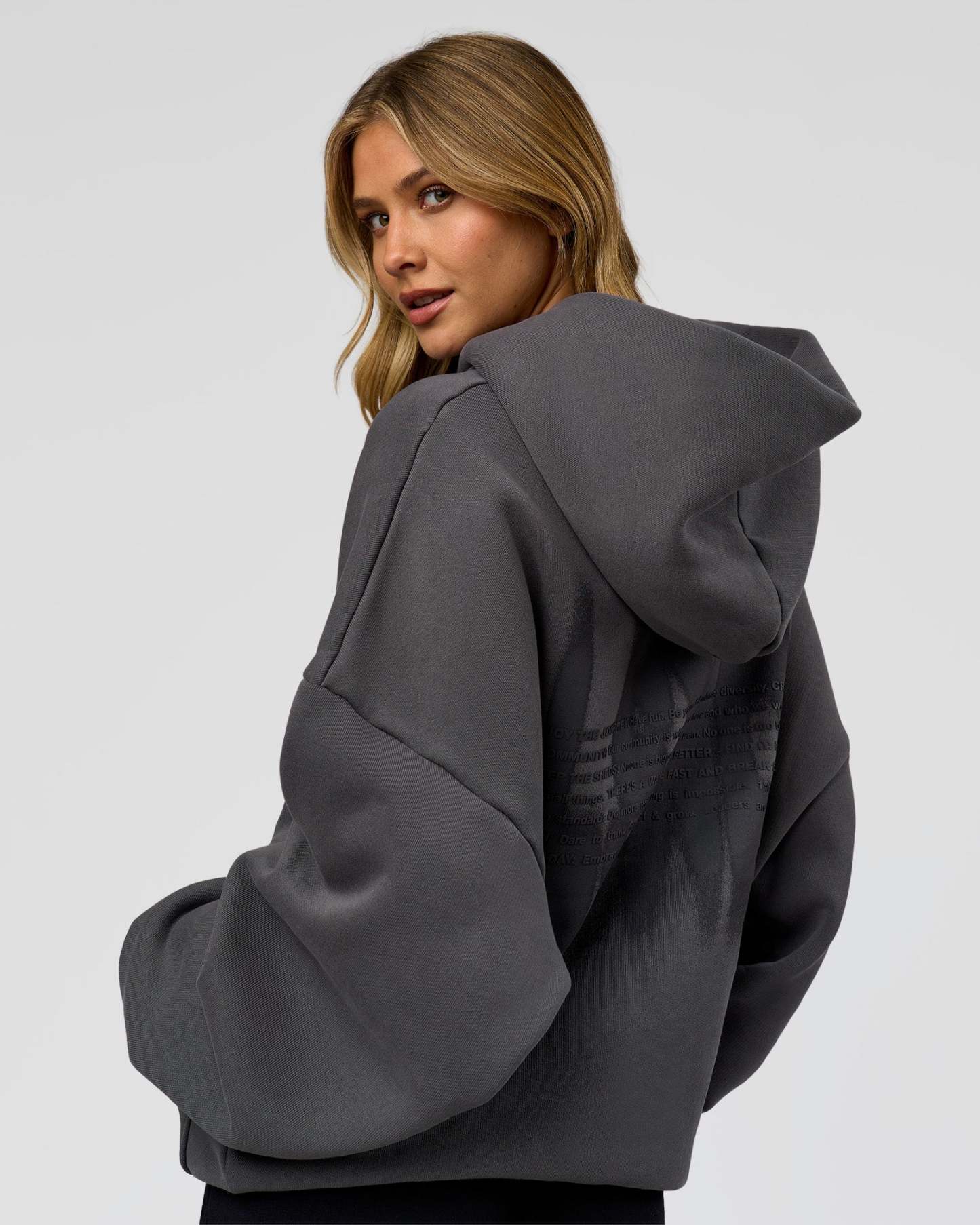 Memory In Motion Ultra Heavyweight Washed Hoodie - Dark Storm Washed