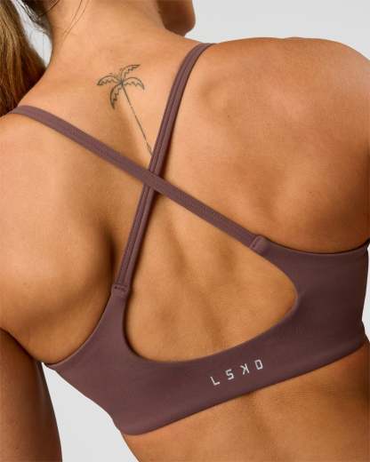 Pinnacle Sports Bra - Cocoa Powder