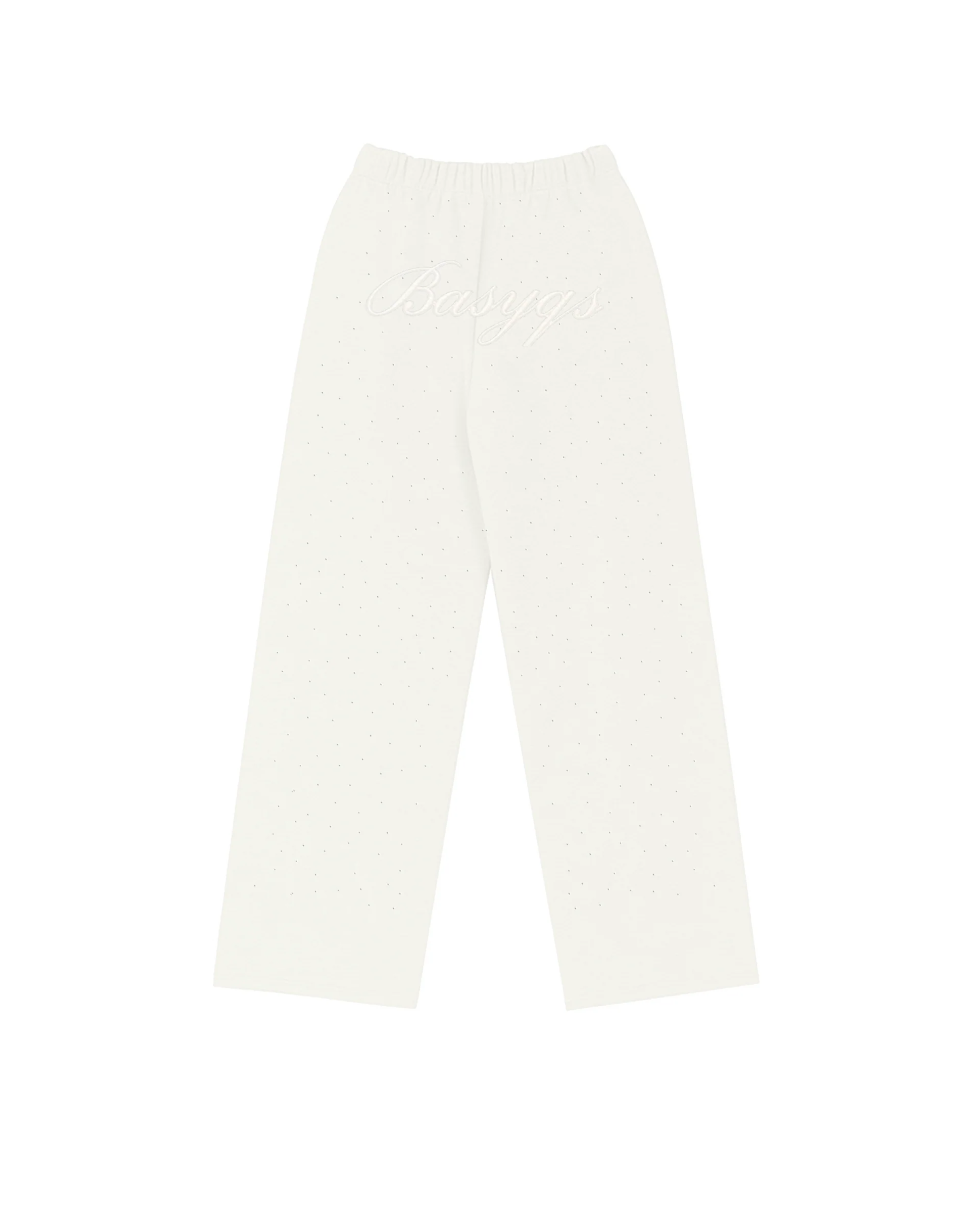 RHINESTONE SWEATS - OFF WHITE