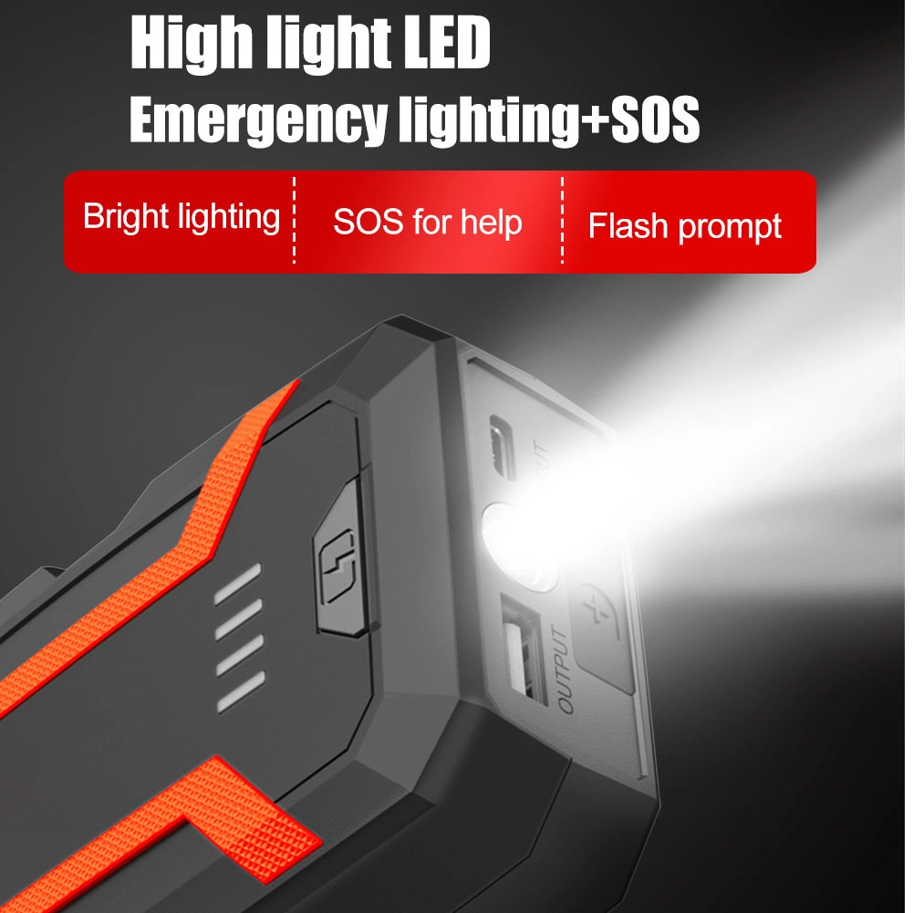  A2 Car Battery Booster Charger Jump Starter with Compass