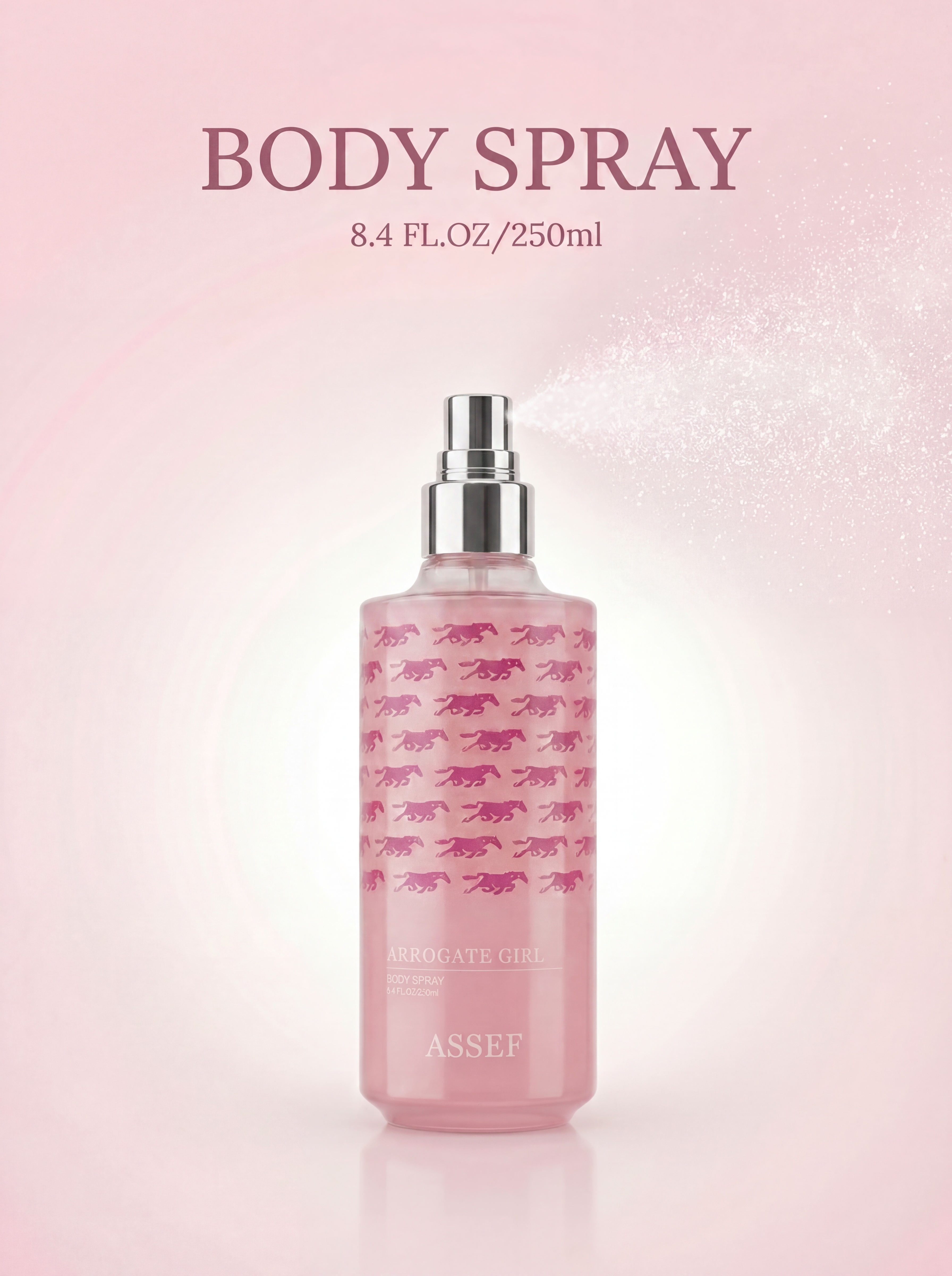 ASSEF Arrogate Girl | Skin-Glowing Luxury Body Spray for Women - 250ml