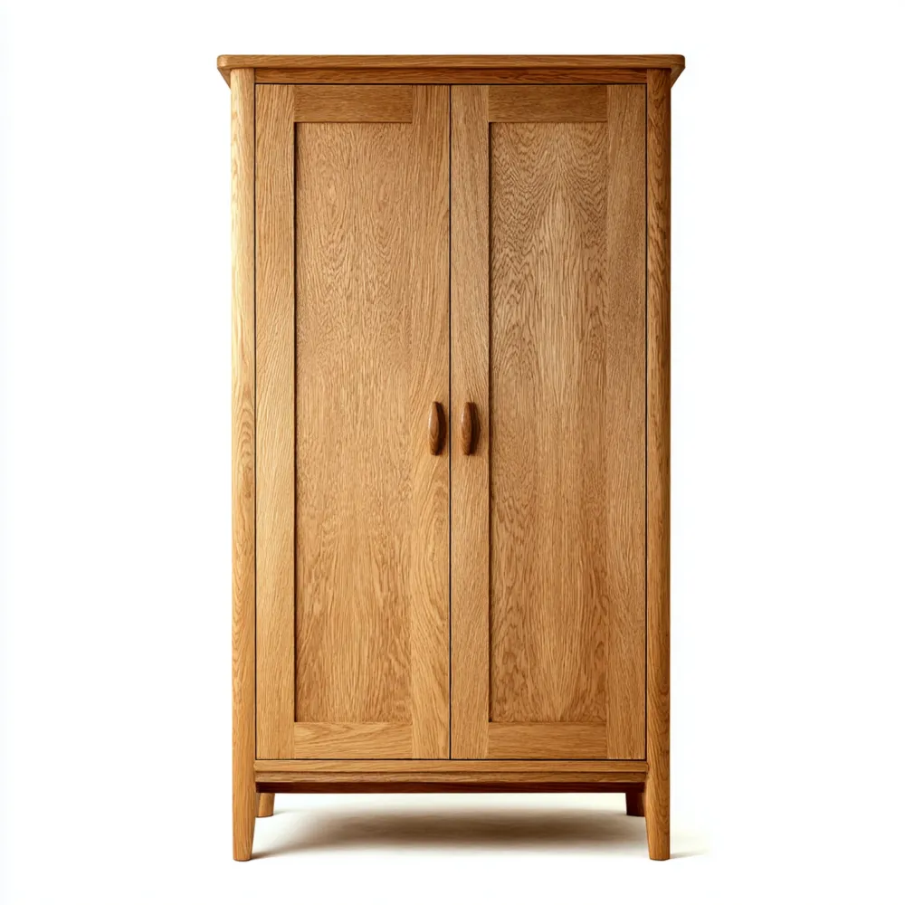 Armario de Madera de Roble 180x90x50 cm - Diseño Clásico