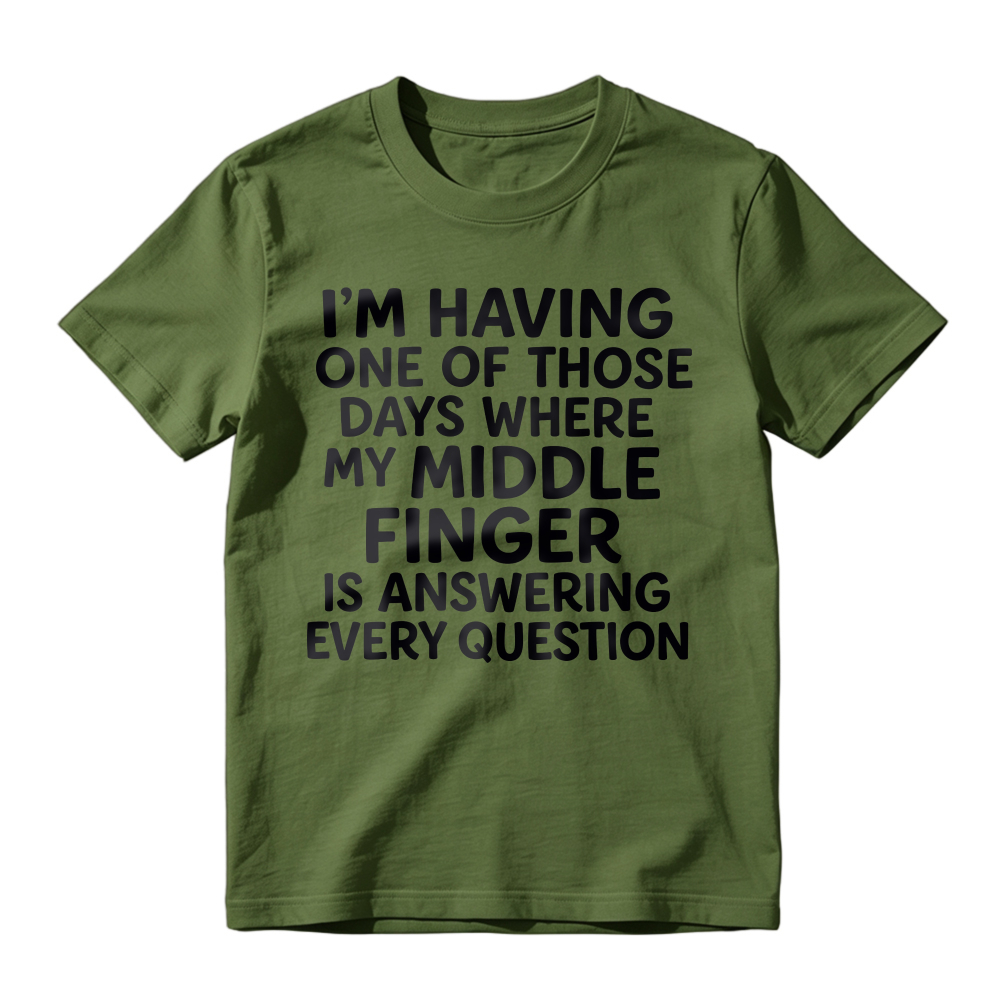 Sarcastic Quote Shirt Rough Day Humor Graphic Tshirt