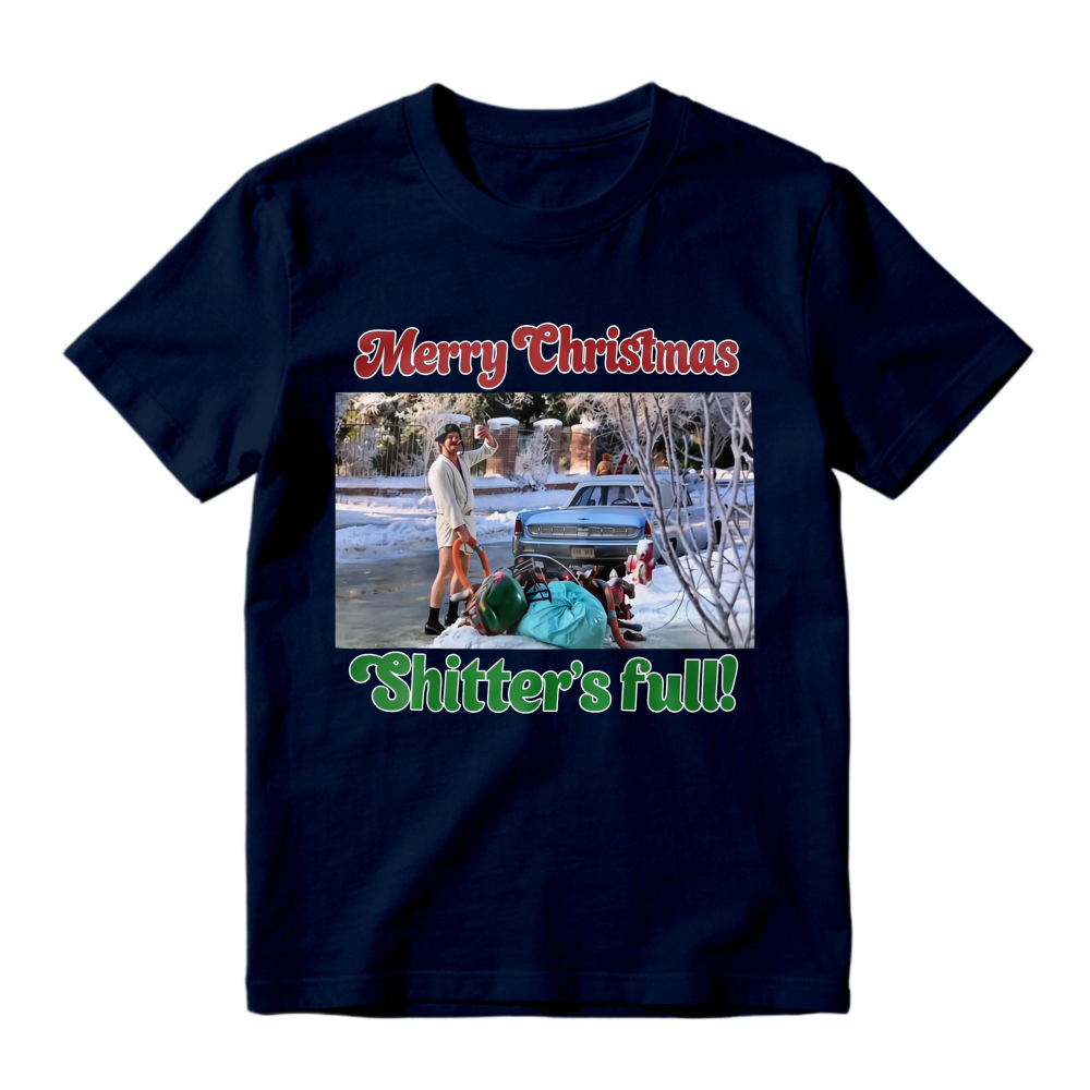 Funny Winter Road Trip Merry Christmas Tshirt