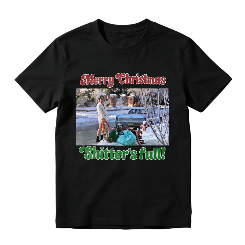 Funny Winter Road Trip Merry Christmas Tshirt