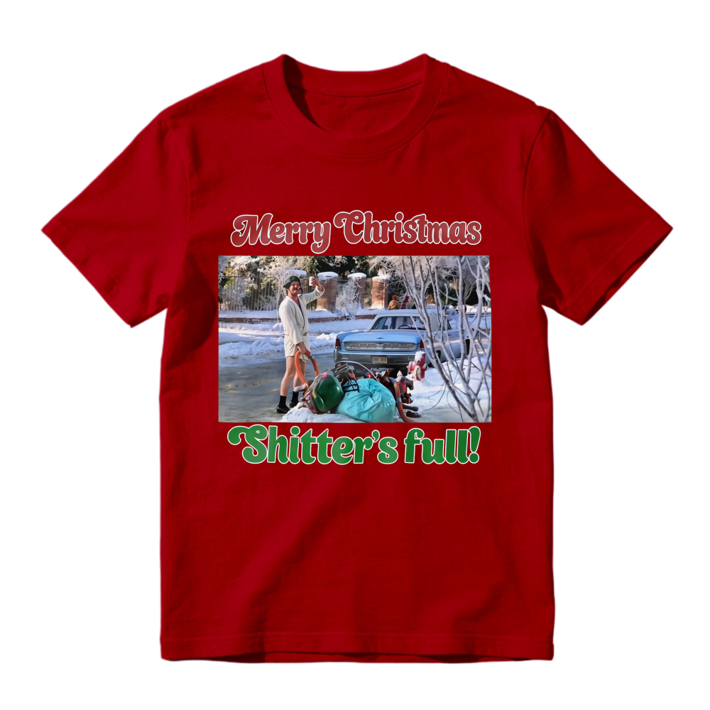 Funny Winter Road Trip Merry Christmas Tshirt