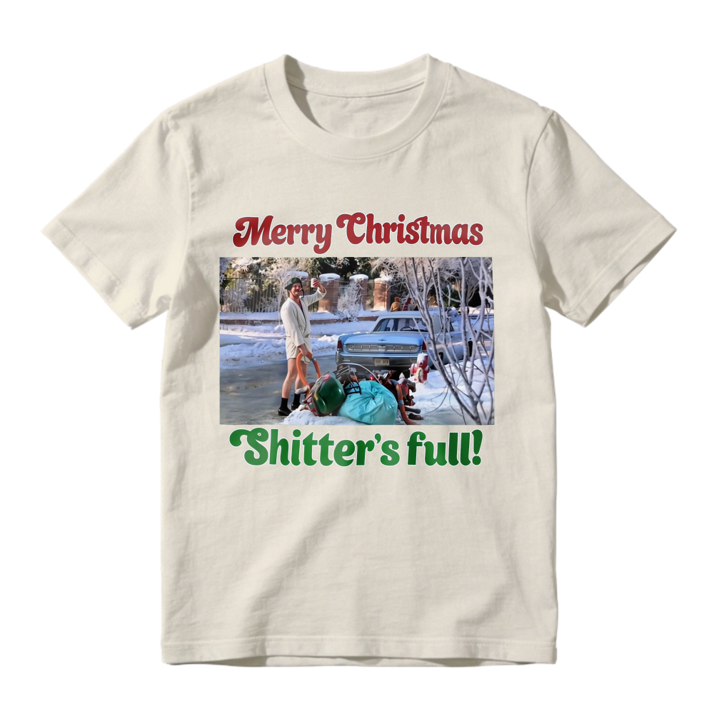 Funny Winter Road Trip Merry Christmas Tshirt