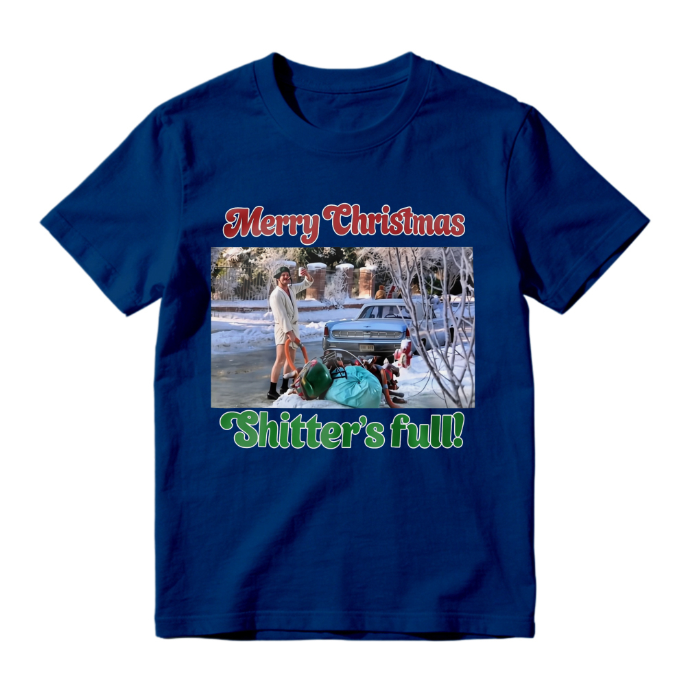 Funny Winter Road Trip Merry Christmas Tshirt