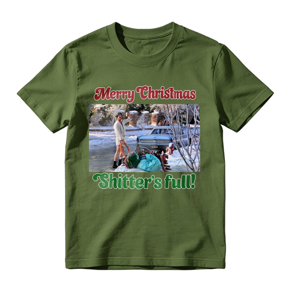 Funny Winter Road Trip Merry Christmas Tshirt
