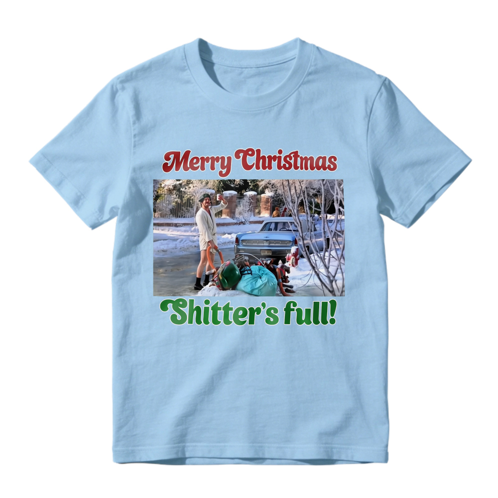 Funny Winter Road Trip Merry Christmas Tshirt