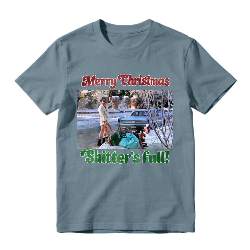Funny Winter Road Trip Merry Christmas Tshirt