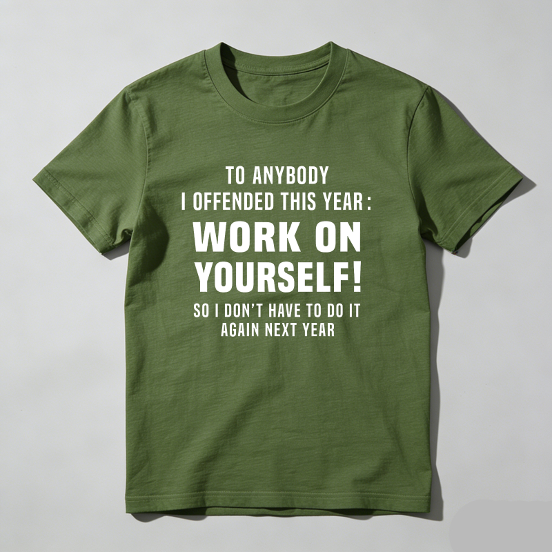 Dorawear™Funny Offensive Message T Shirt