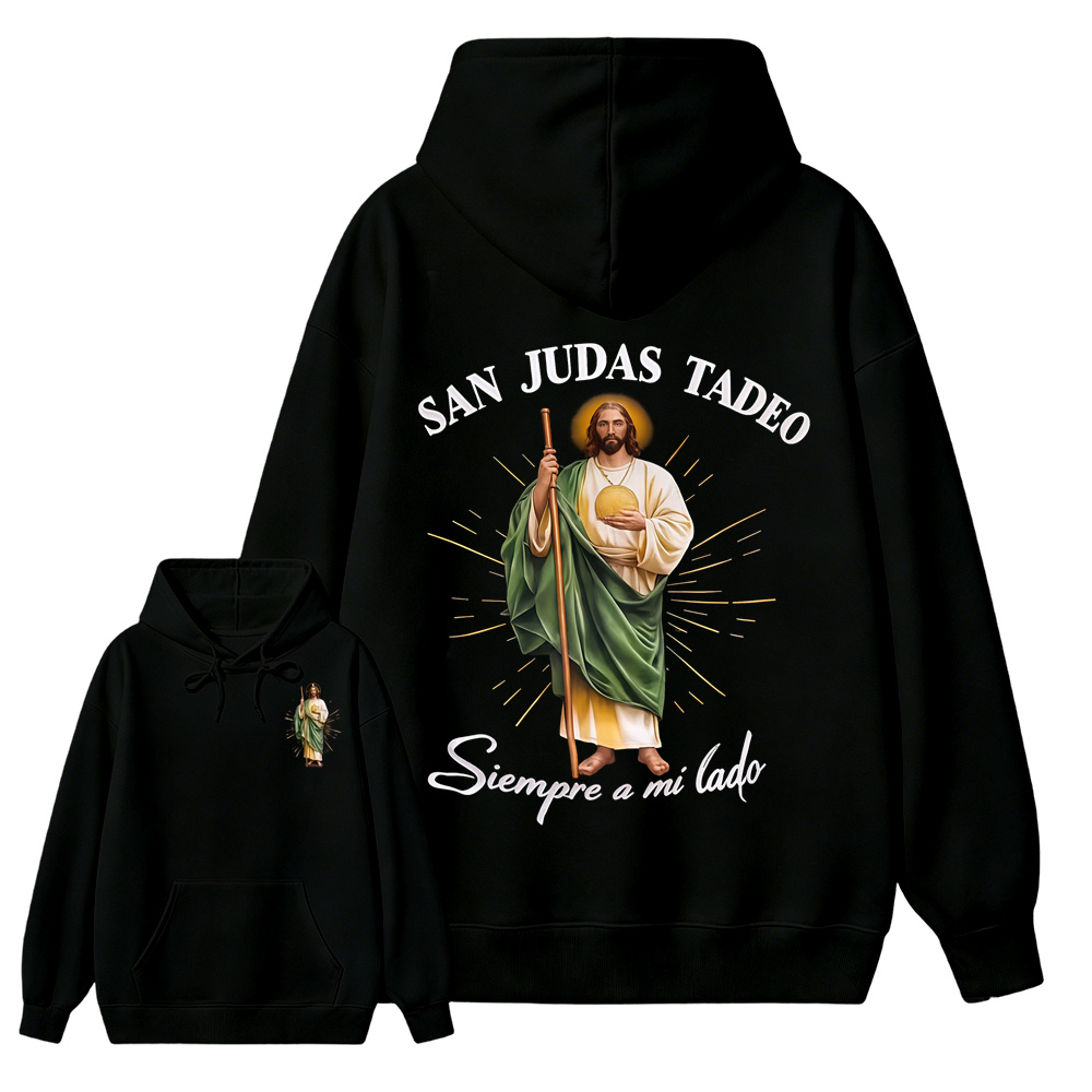 Faith Theme Religious Graphic Unisex Hoodie