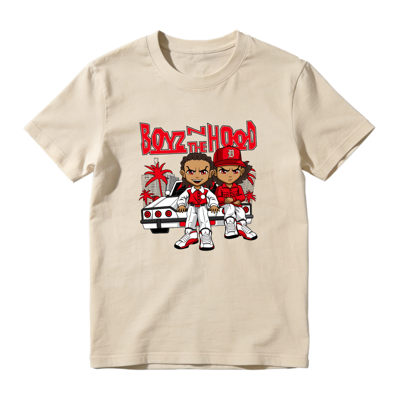 Boyz In The Hood Cartoon Characters Sneaker T Shirt Matching Jordan 13 OG Chicago Red/White