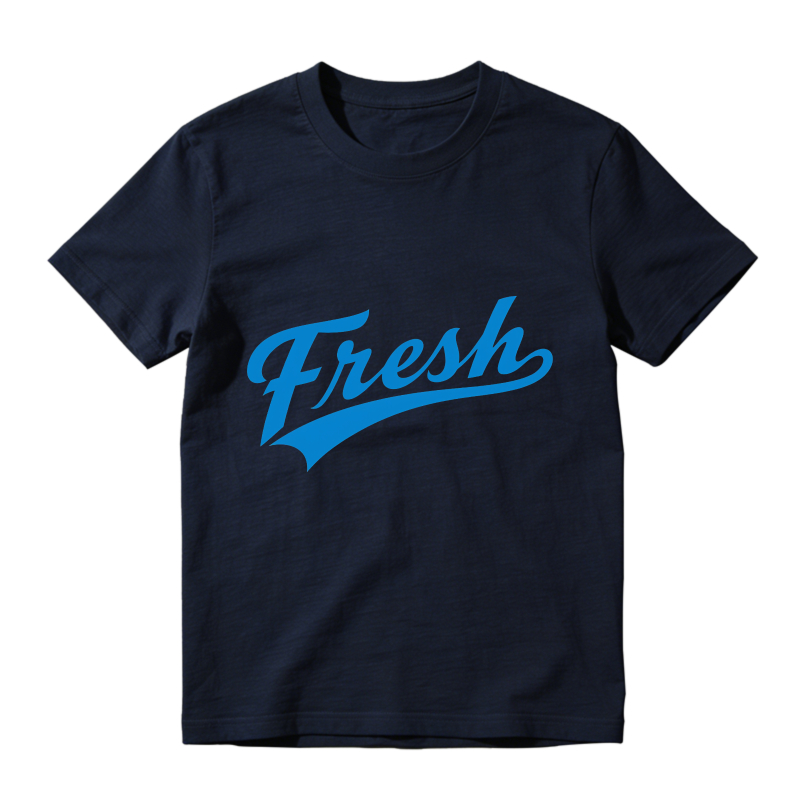 Fresh Blue Script Design T Shirt Sneaker T Shirt Matching Jordan 14 University Blue