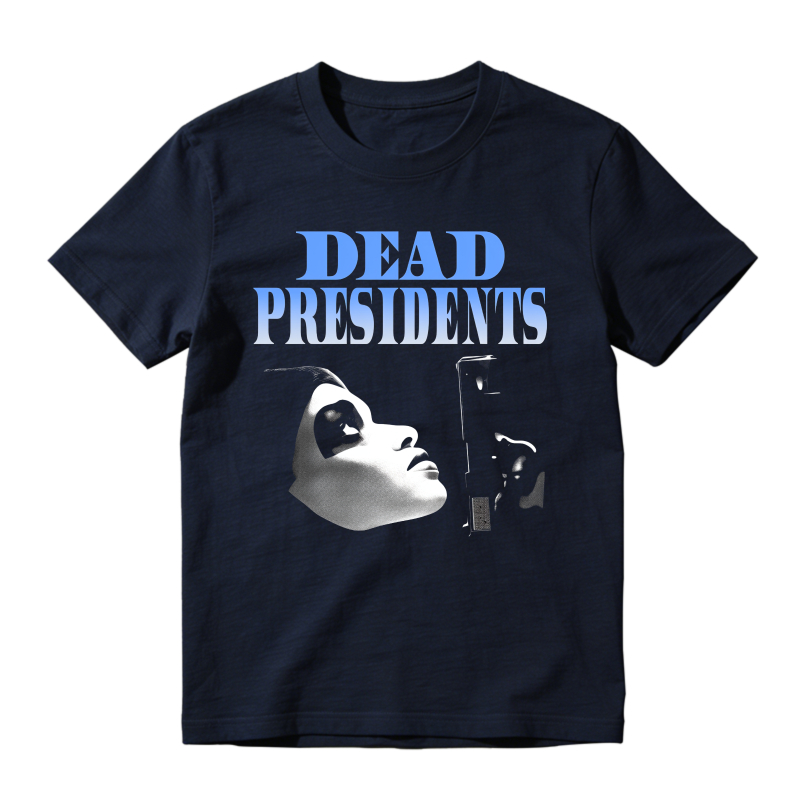 Dead Presidents Face Art Sneaker T Shirt Matching Jordan 14 University Blue