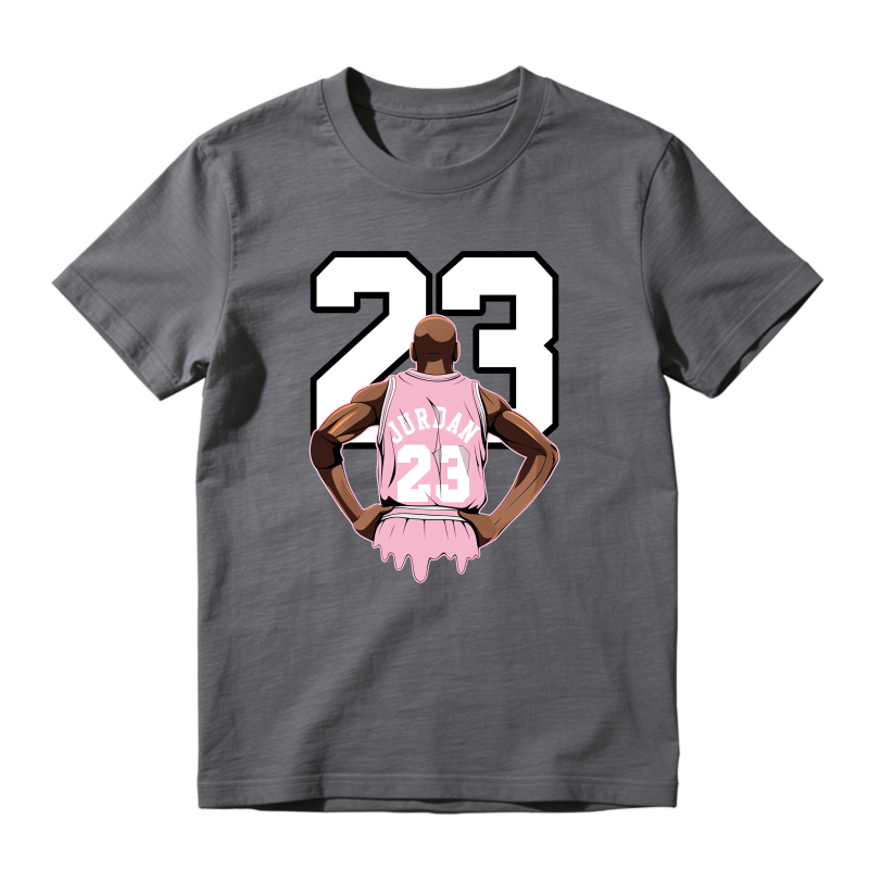 Jordan Number Twenty Three Sneaker T Shirt Matching  Air Jordan 5 Retro OG AJ5 Medium Soft Pink