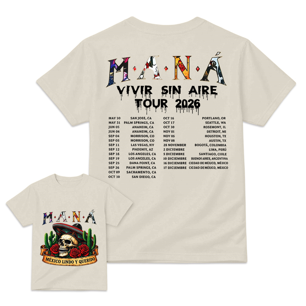 Unisex Retro Mexican Skull Graphic Short Sleeve Tee Casual Latin Style T-Shirt
