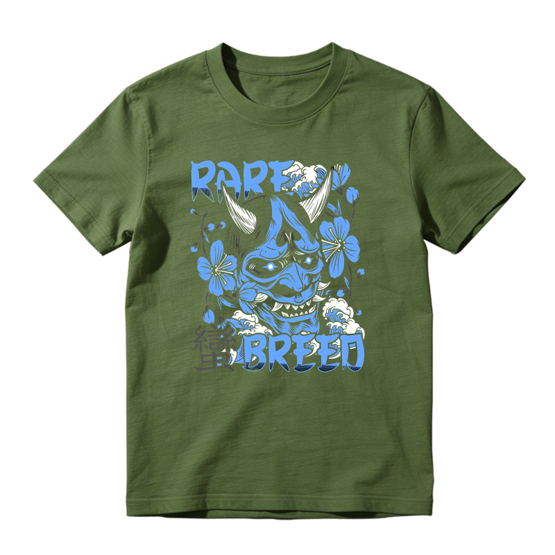 Blue Demon With Flowers And Text Sneaker T Shirt Matching Jordan 14 University Blue