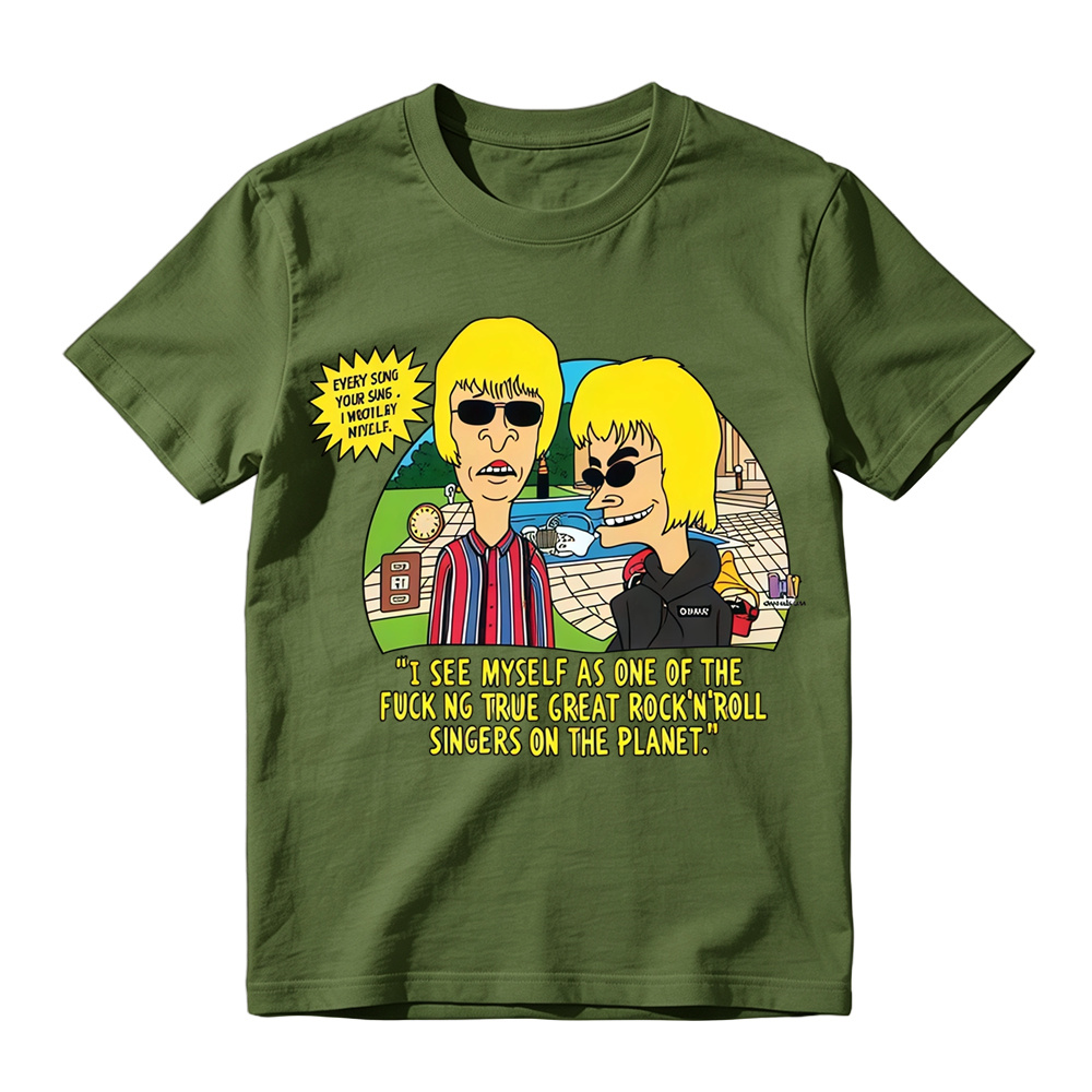 Rock N Roll Singer Quote Retro Music Graphic T-Shirt