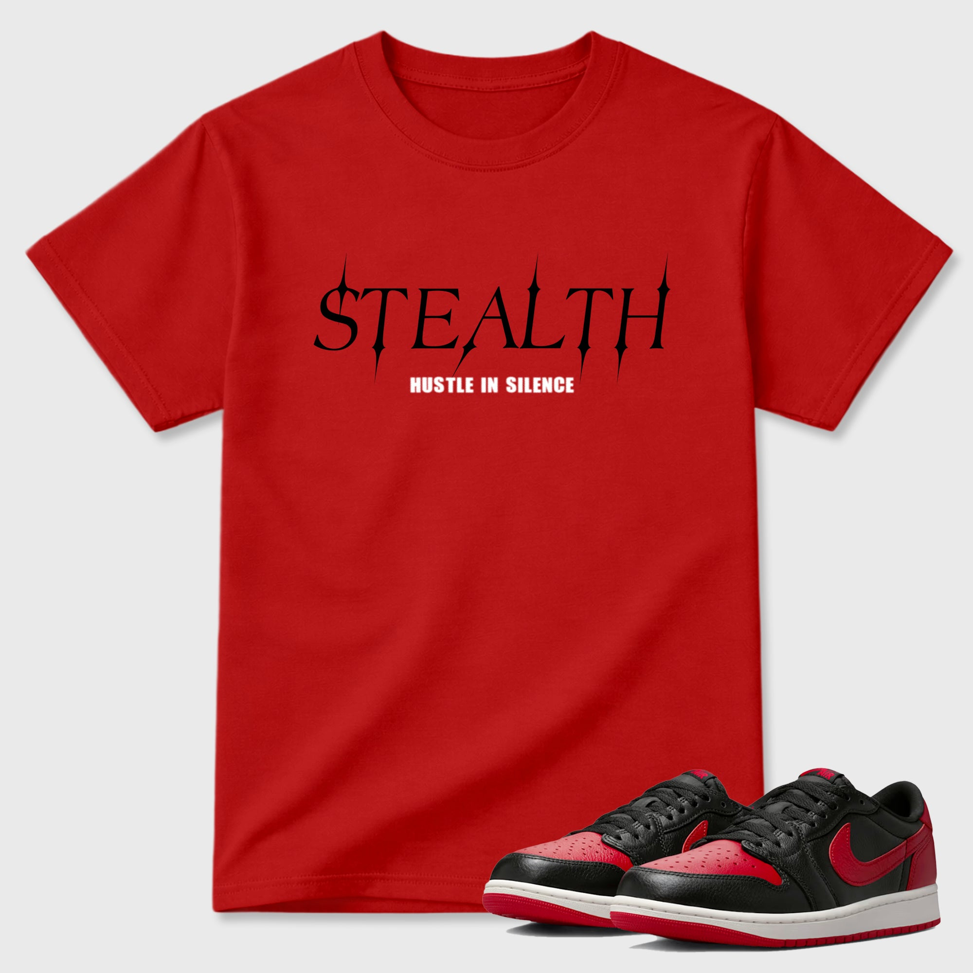 Stealth  Sneaker Tees - Air Jordan 1 Banned
