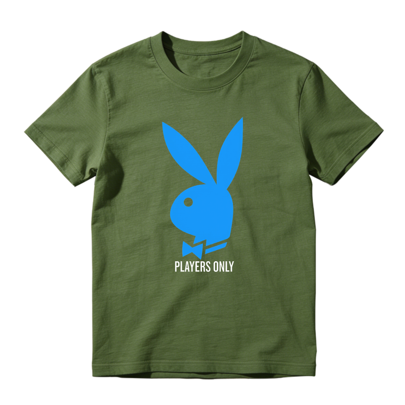 Blue Bunny With Bow Tie Players Only Sneaker T Shirt Matching Jordan 14 University Blue