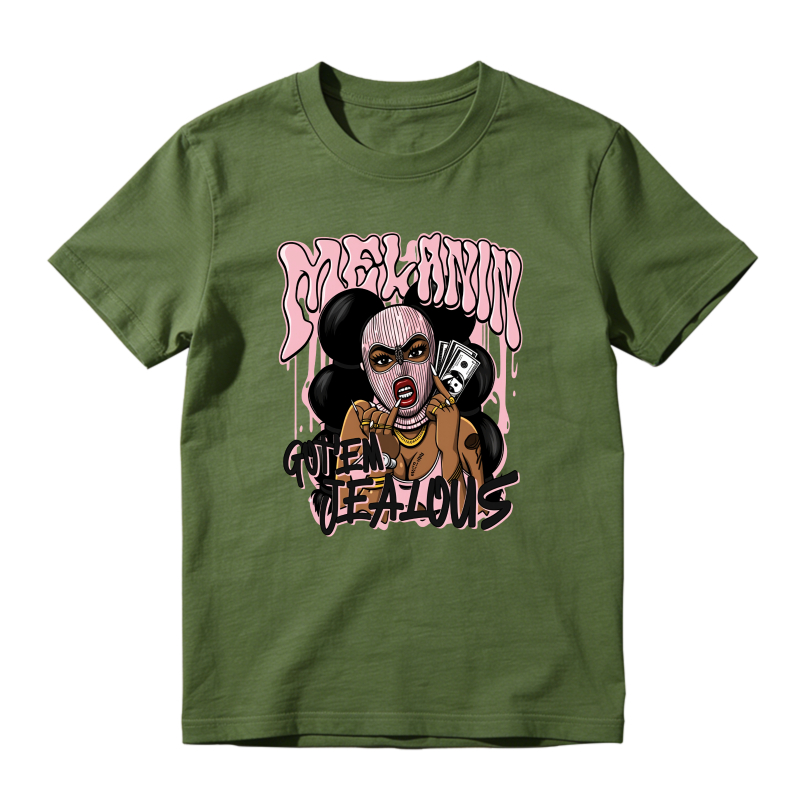 Pink Queen Cartoon Character Design Sneaker T Shirt Matching  Air Jordan 5 Retro OG AJ5 Medium Soft Pink
