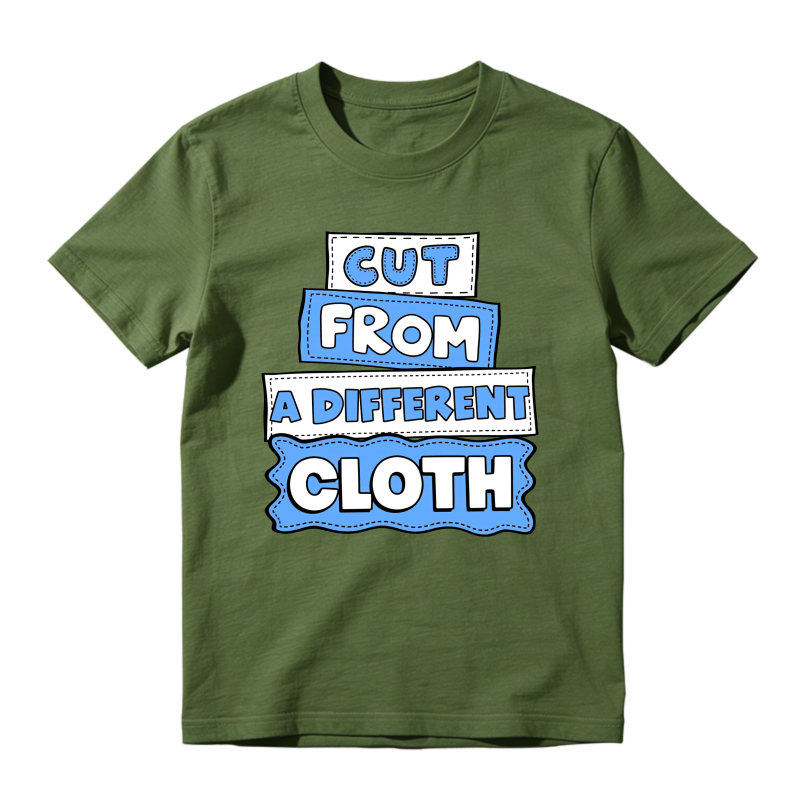 Cut From A Different Cloth Sneaker T Shirt Matching Jordan 14 University Blue