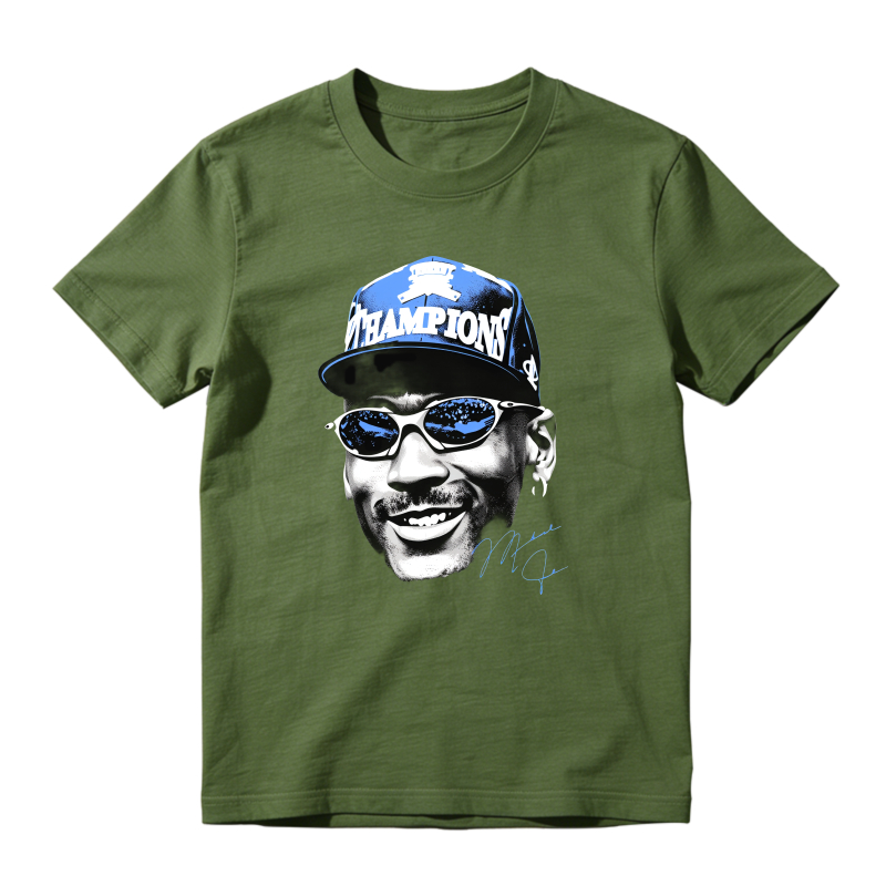 Champions Hat Sunglasses Signature Face Sneaker T Shirt Matching Jordan 14 University Blue