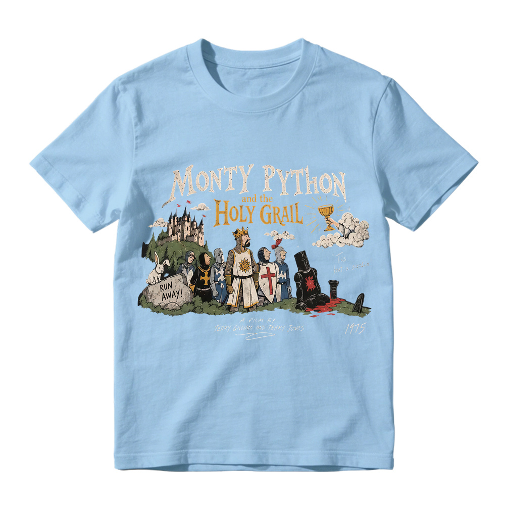 1975 British Comedy Graphic Tee,Funny Cult Cinema Apparel, Classic Movie Gift for Men and Women