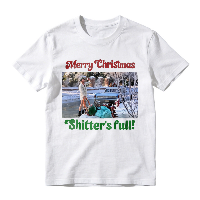 Funny Winter Road Trip Merry Christmas Tshirt