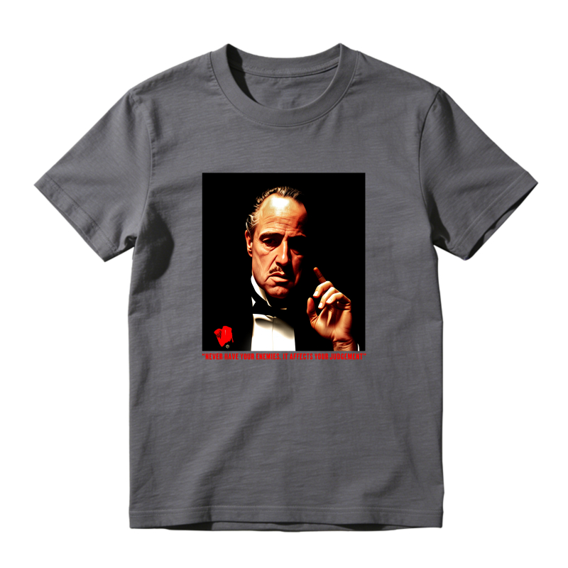 Vito Corleone Portrait With Rose Sneaker T Shirt Matching Jordan 13 OG Chicago Red/White