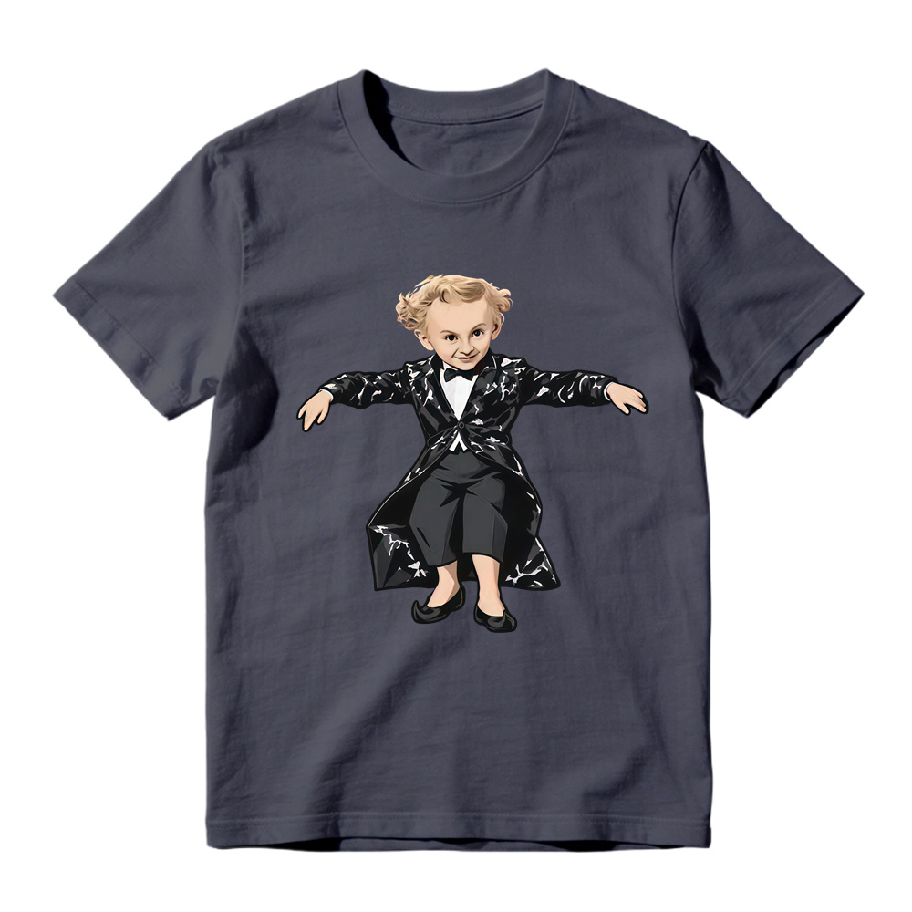 "Tip Toe" Funny Meme Graphic T-Shirt, Retro Cartoon Suit Tee