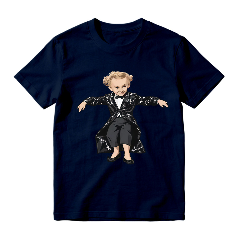 "Tip Toe" Funny Meme Graphic T-Shirt, Retro Cartoon Suit Tee