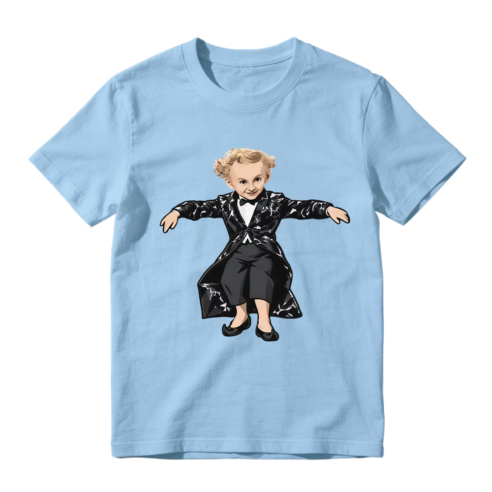"Tip Toe" Funny Meme Graphic T-Shirt, Retro Cartoon Suit Tee
