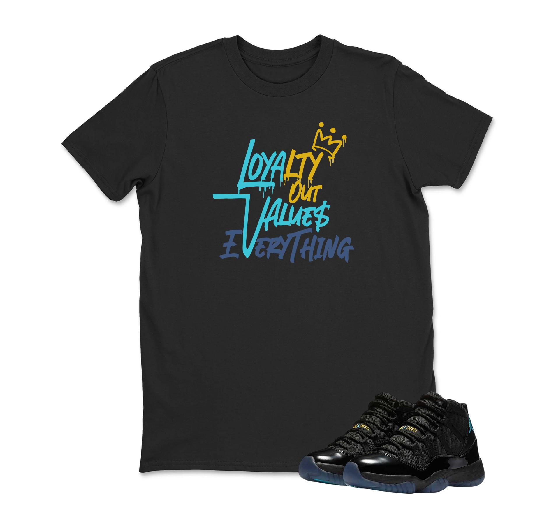 Unisex Sneaker Tee for Jordan 11 Gamma – Sneaker Matching Shirt