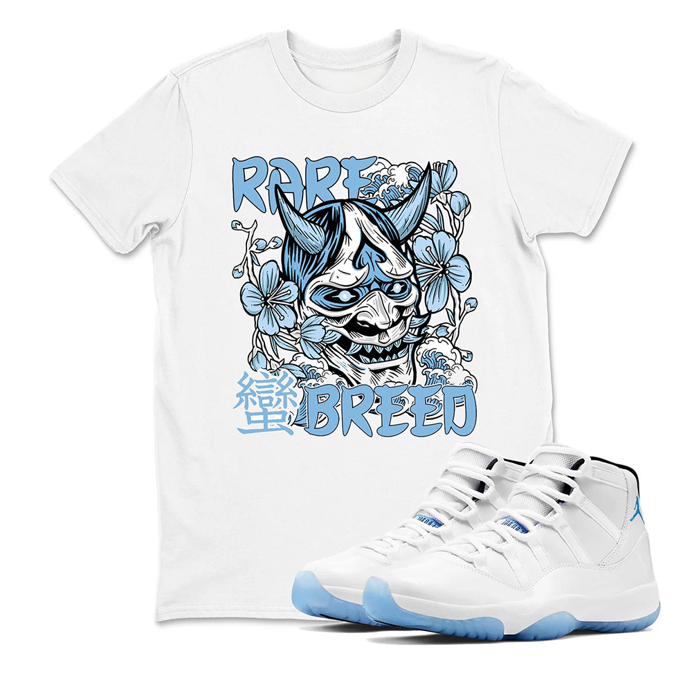 Rare Breed Sneaker T Shirt Matching Air Jordan 11 Retro Legend Blue，Match T-Shirts, Best Gift, Sneaker Graphic Tee