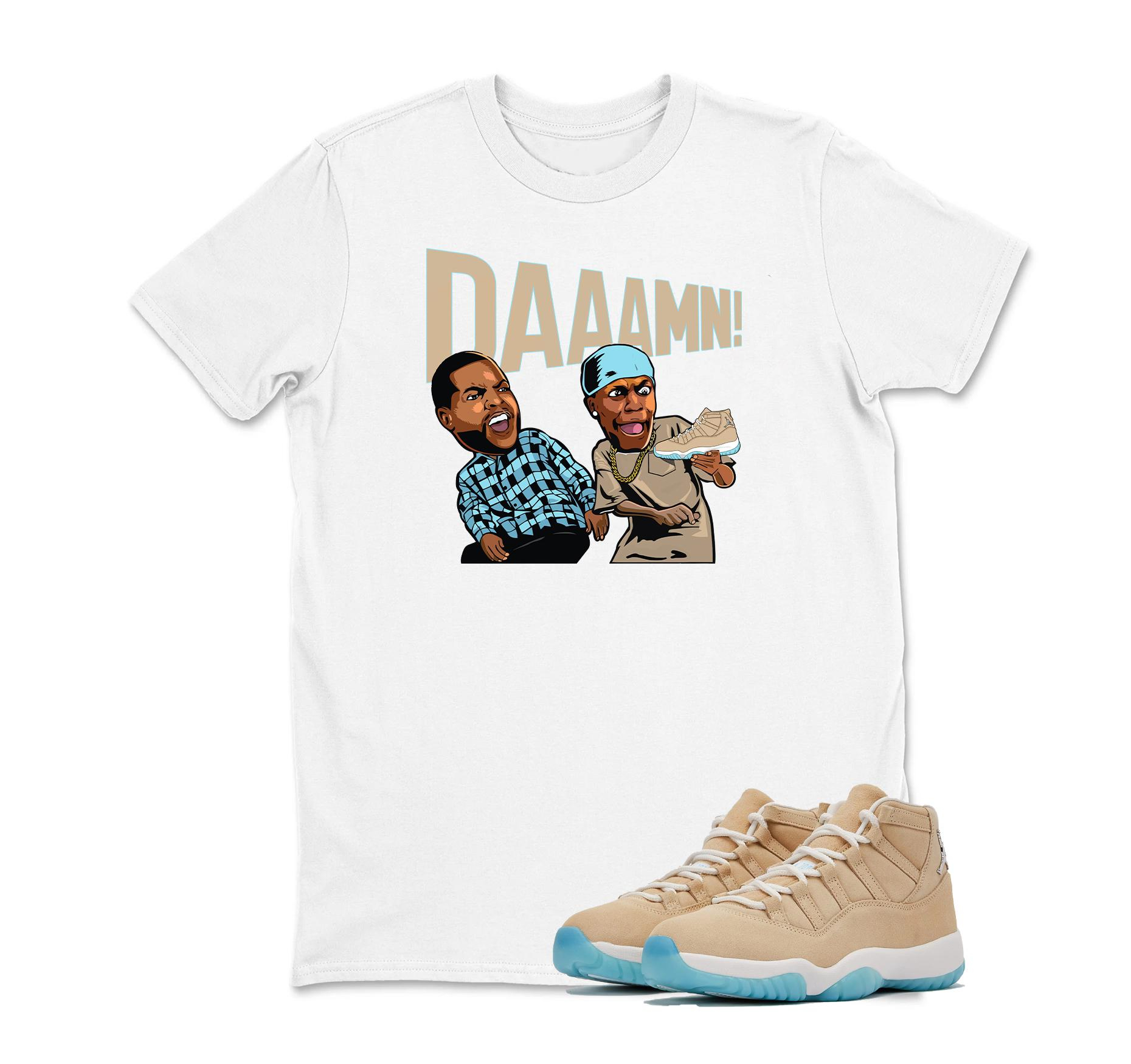 DAAAMN  T Shirt Matching Air Jordan 11 “H-Town”