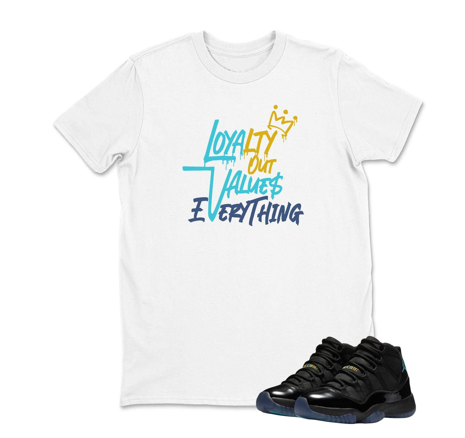 Unisex Sneaker Tee for Jordan 11 Gamma – Sneaker Matching Shirt