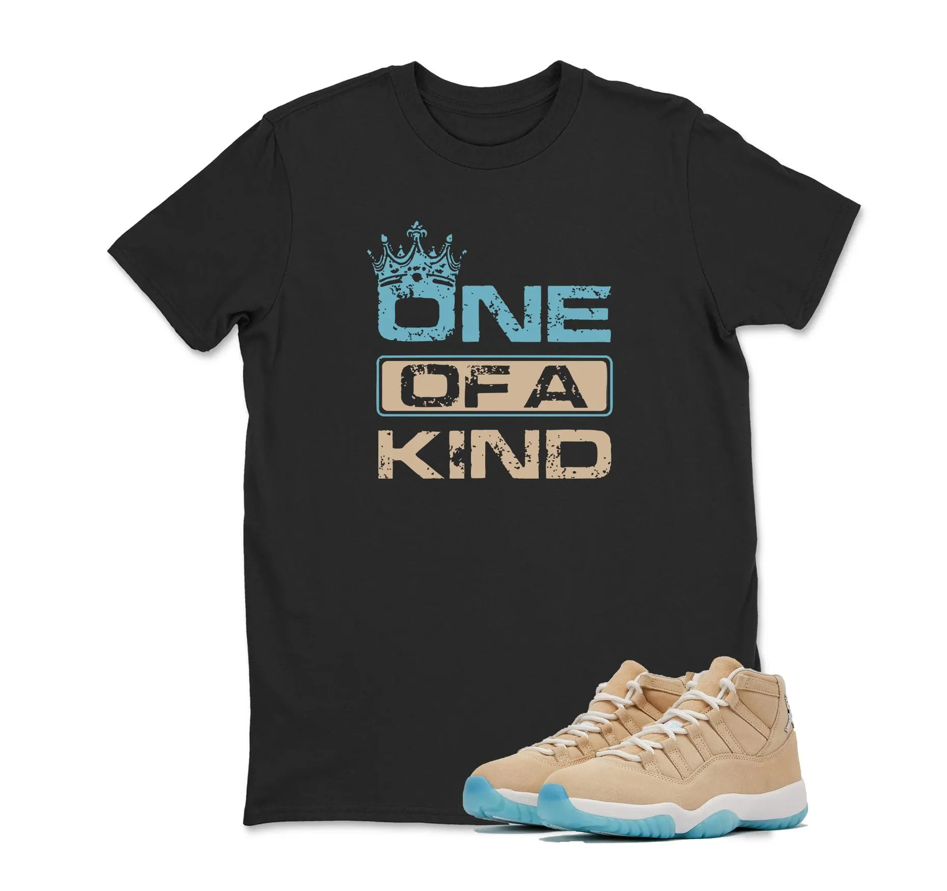 One Of A Kind Sneaker T Shirt Matching Air Jordan 11 “H-Town” 