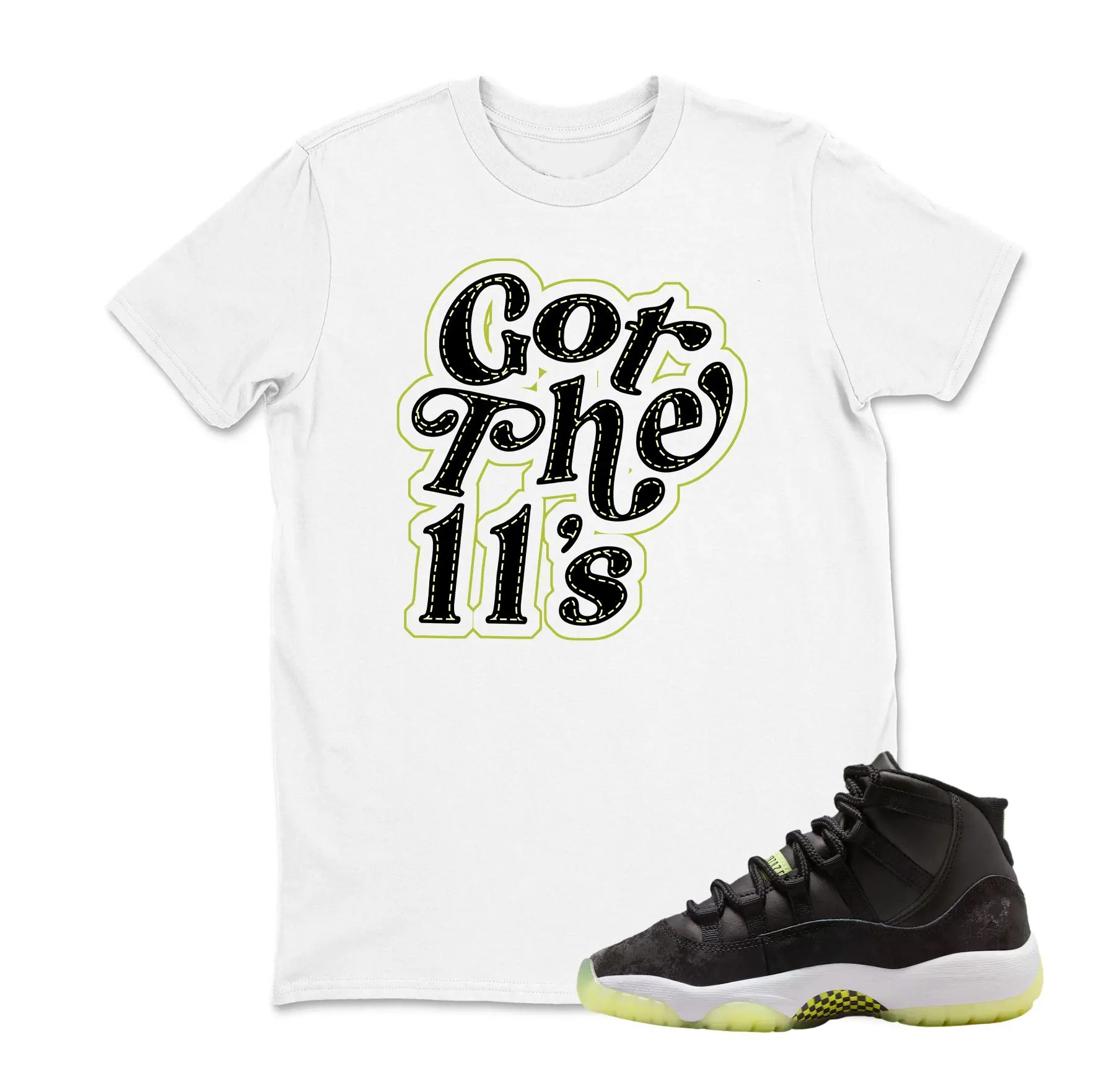 Got The 11'S Sneaker T Shirt Matching Jordan 11 Inner Beast Sneaker  