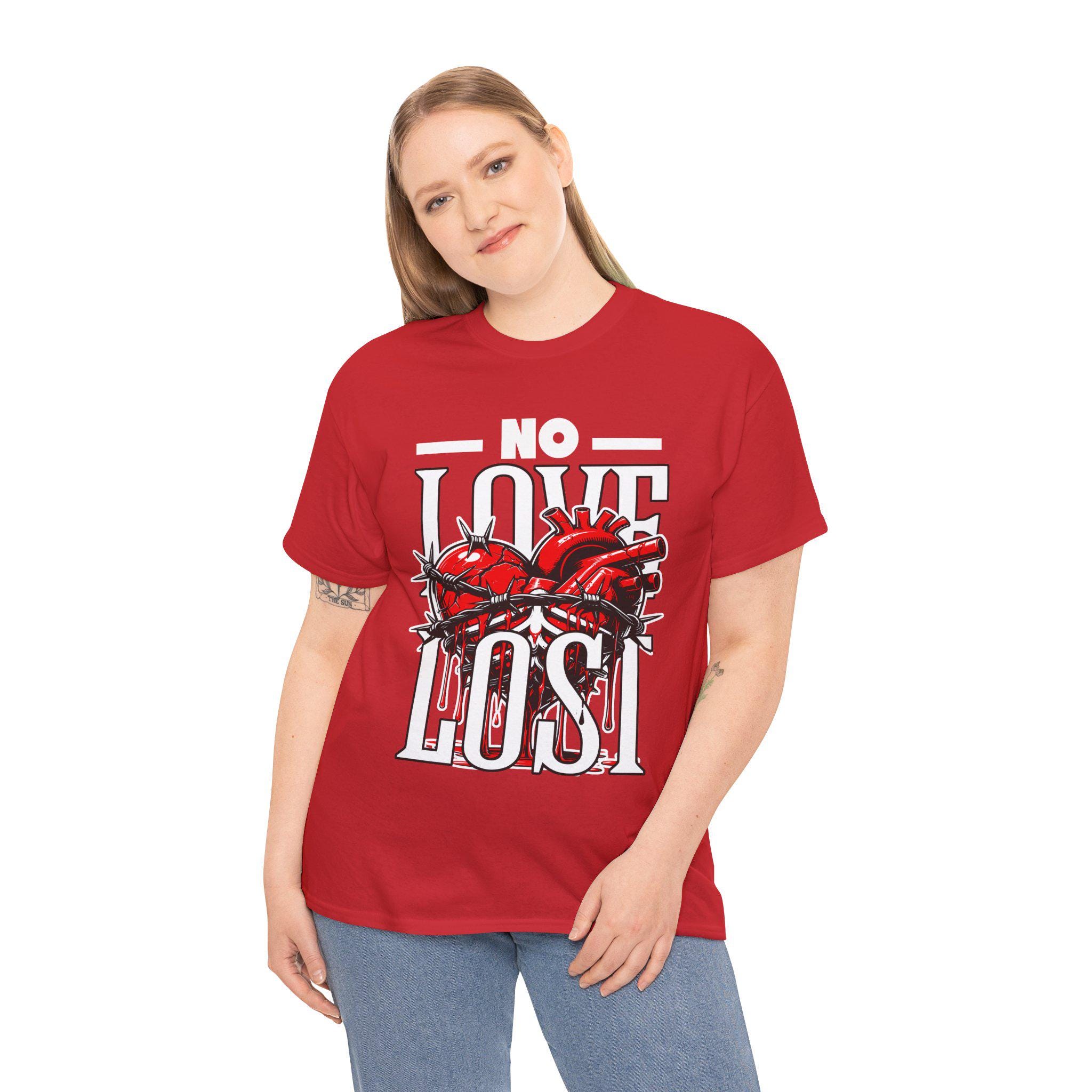 Loveless Sneaker T Shirt Matching Jordan 13 OG Chicago Red/White