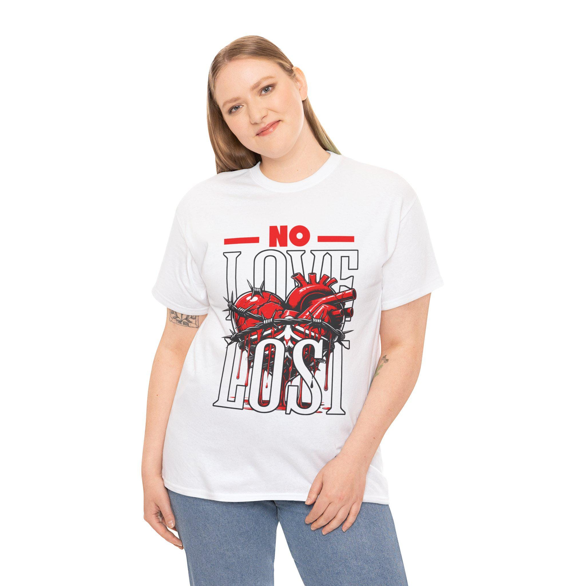 Loveless Sneaker T Shirt Matching Jordan 13 OG Chicago Red/White