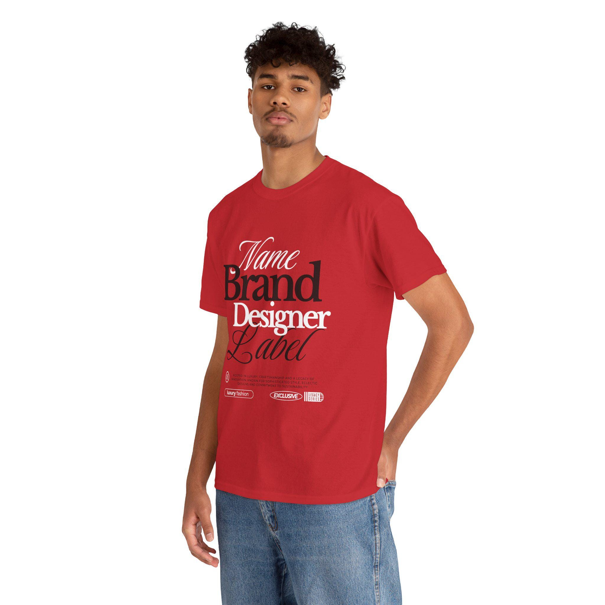Designer Sneaker T Shirt Matching Jordan 13 OG Chicago Red/White